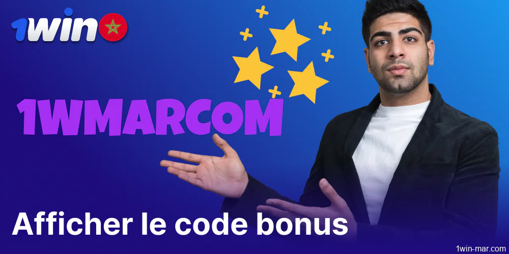 Code bonus disponible sur 1win pour les joueurs du Maroc