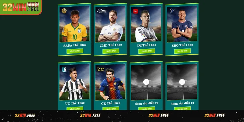 32WIN | Link Đăng Nhập Trang Chủ 33win.com +320K | CR2 3 Thể thao 32WIN - Cá cược đa dạng, tỷ lệ cạnh tranh