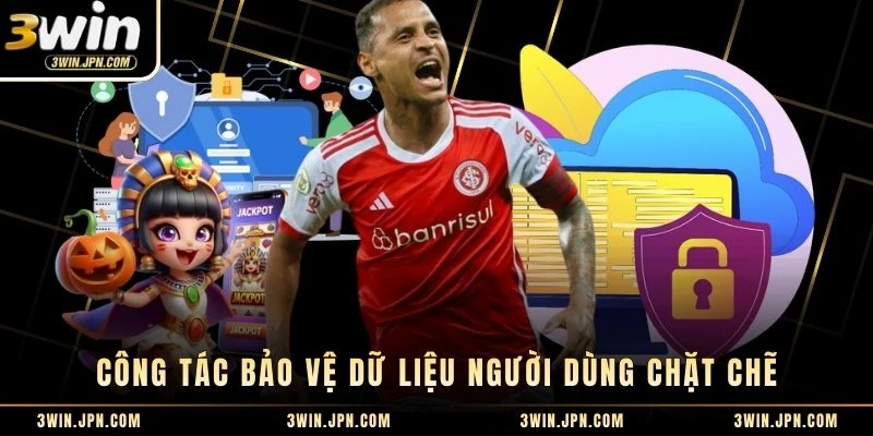 Công tác bảo vệ dữ liệu người dùng chặt chẽ