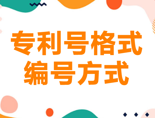 专利号格式和编号方式