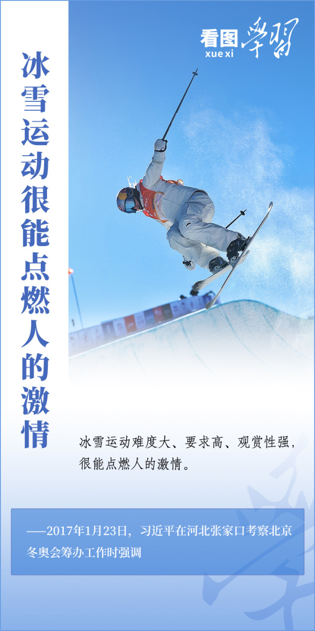 看图学习·冰雪春天丨点燃激情,增强体质:习主席强调这项运动普及贯穿始终