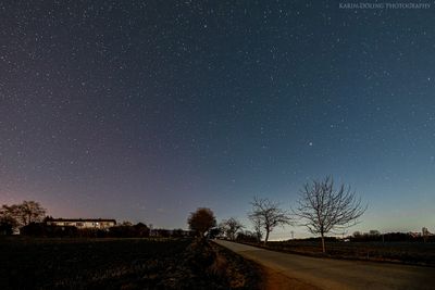 Nordlichter über dem Eidinghäuser Berg (keine Fotomontage!)