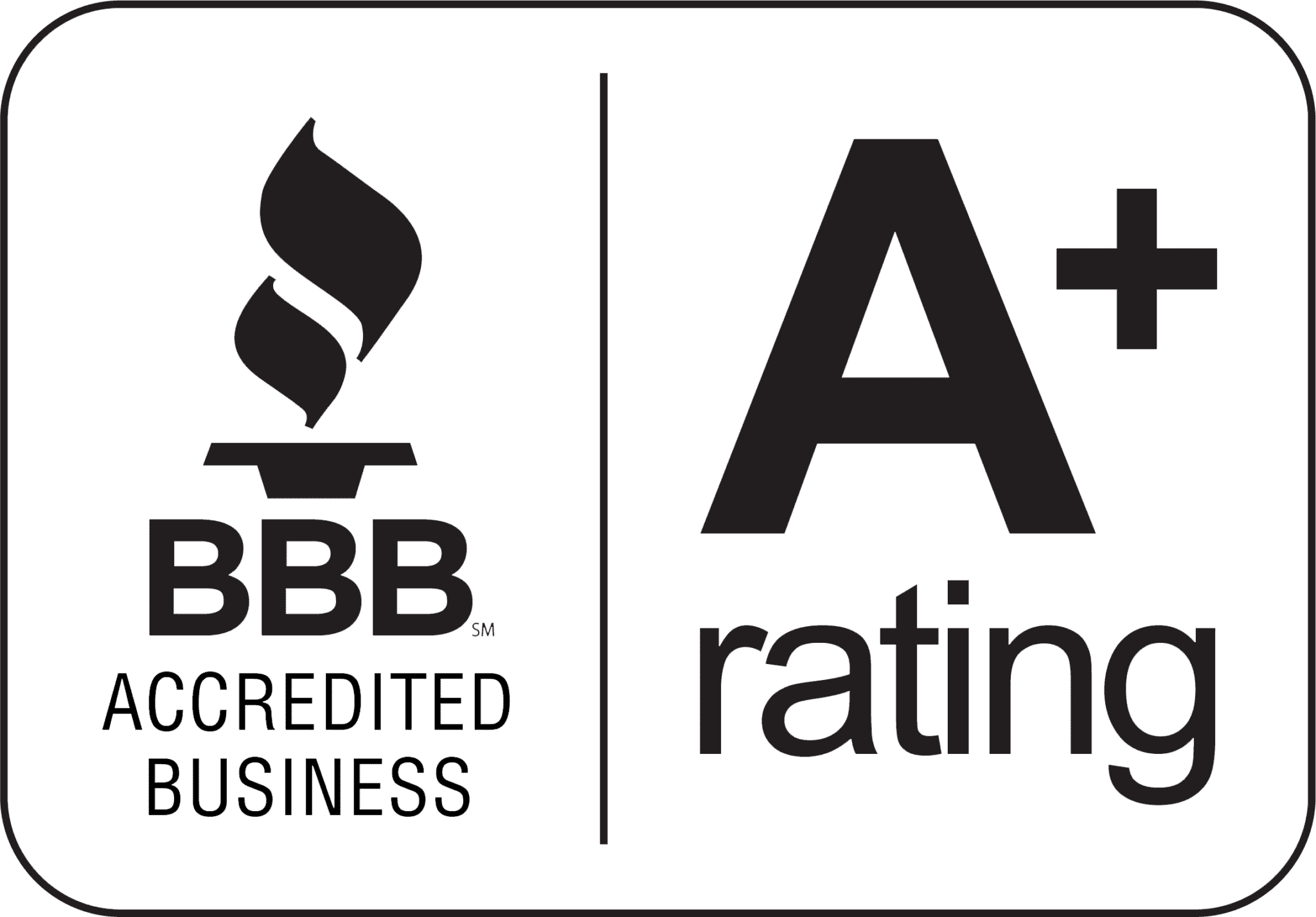 Certified precious metals investment logo with BBB accreditation and A+ rating.