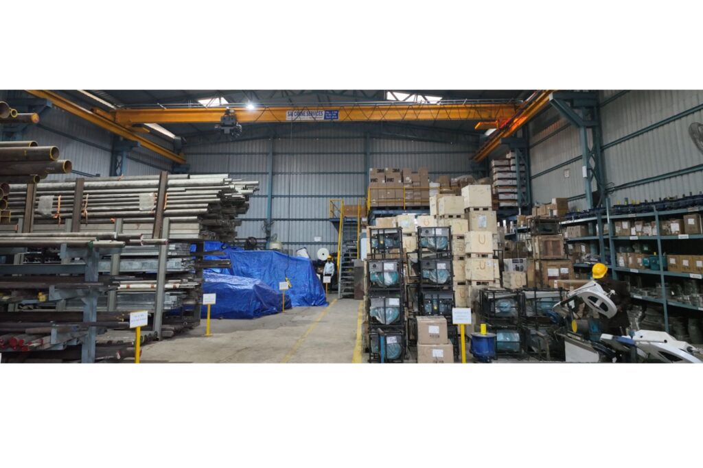 Centralized Store for Raw & Finished Products Acme Process Systems
