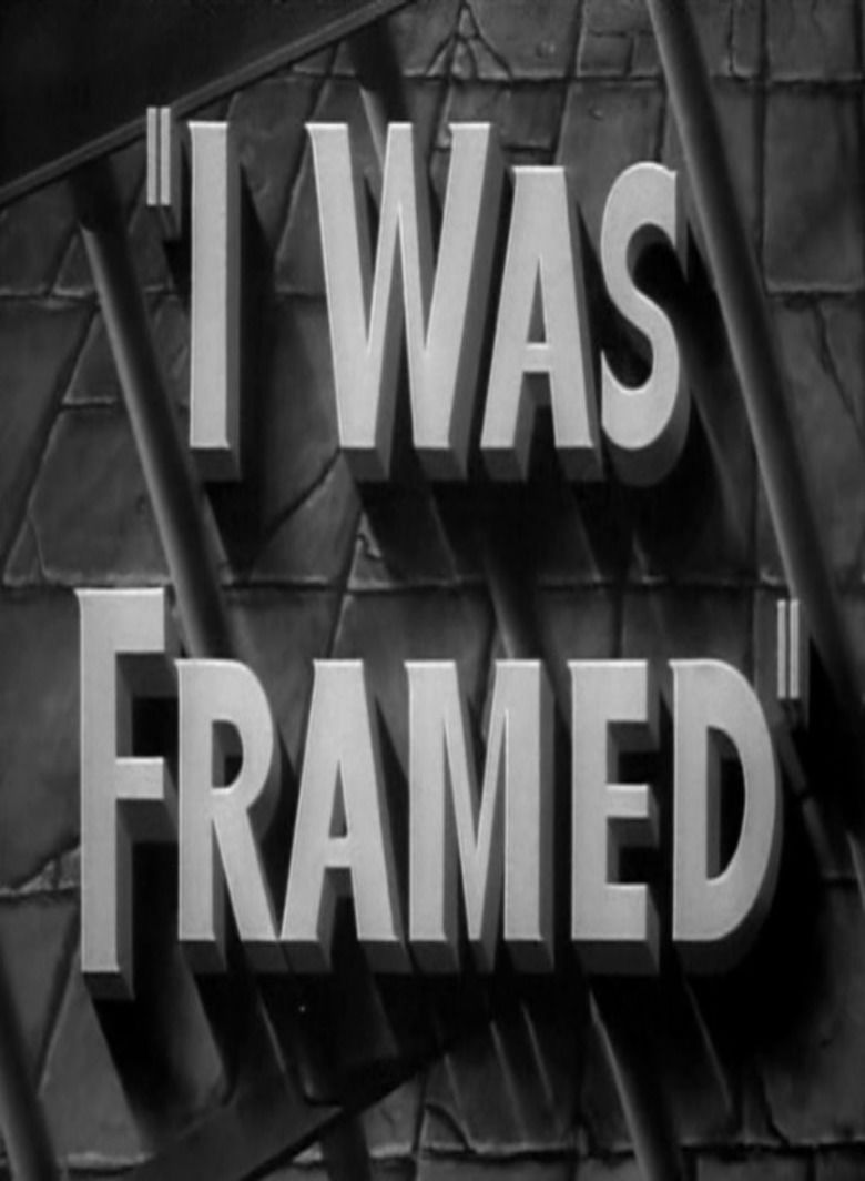 I Was Framed movie poster
