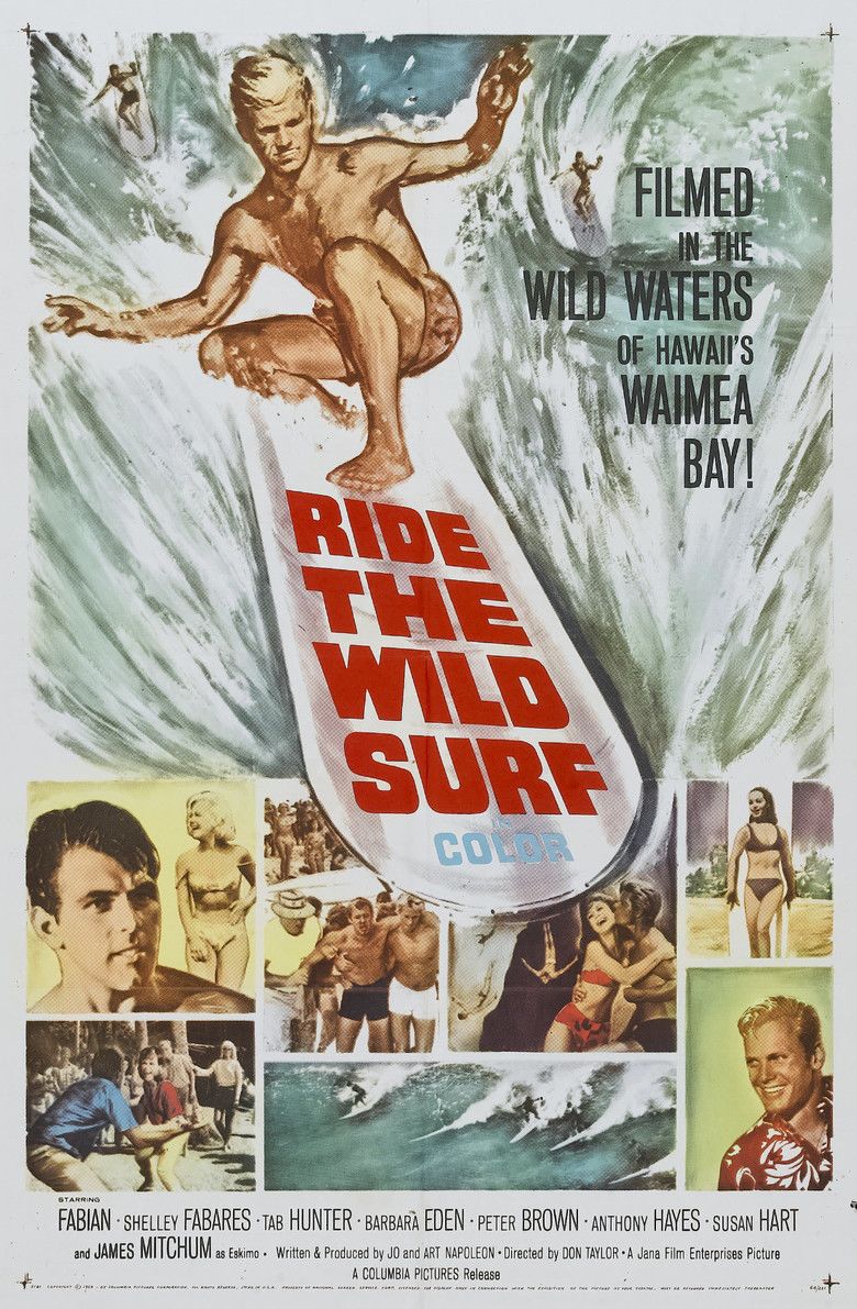 Ride the Wild Surf movie poster