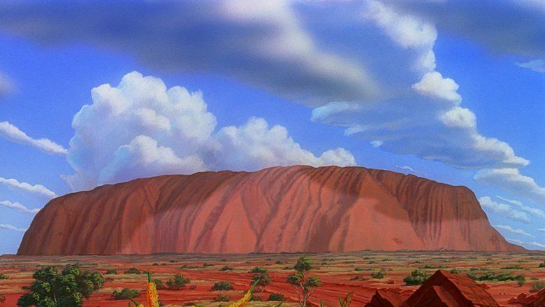 The Rescuers Down Under movie scenes