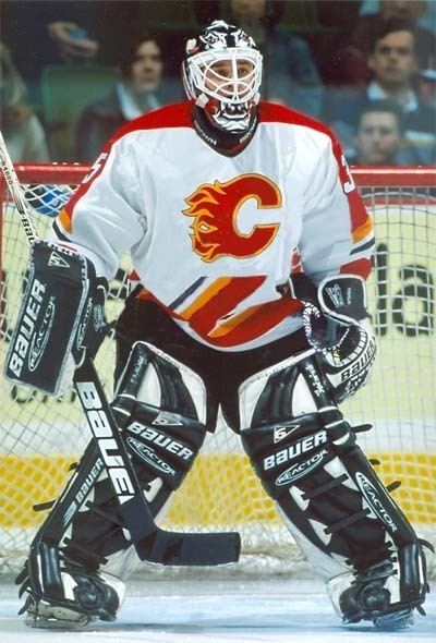 Andrei Trefilov Calgary Flames goaltending history Andrei Trefilov