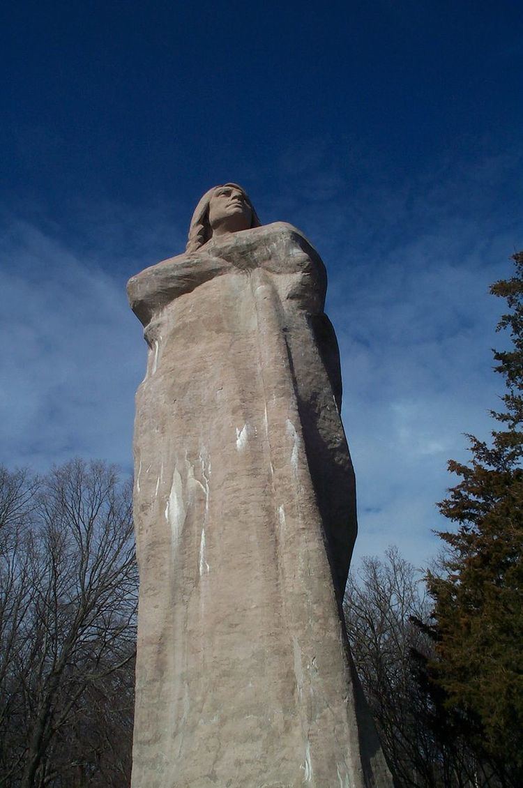 Black Hawk Statue