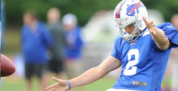 Brian Stahovich P Brian Stahovich released by Bills