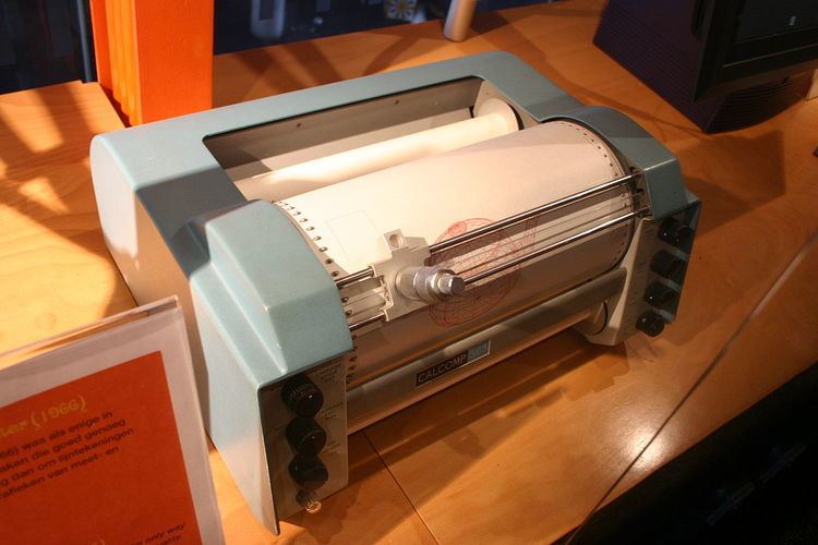Calcomp plotter