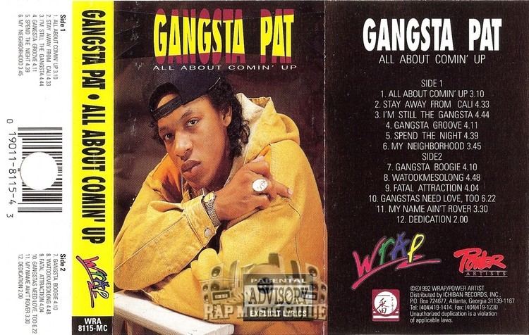 Gangsta Pat Gangsta Pat All About Comin39 Up Cassette Tapes Rap