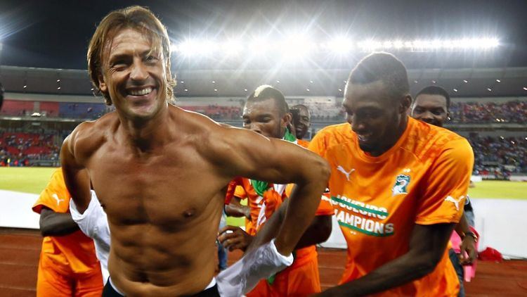 Hervé Renard Cte d39Ivoire Deux fois sacr Herv Renard jamais dans l