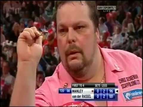 Jan van der Rassel Peter Manley V Jan van der Rassel 2008 PDC World Darts Championship
