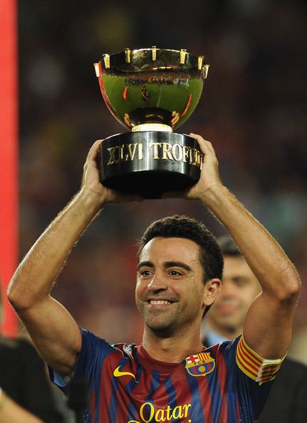 Joan Gamper Trophy Xavi Pictures FC Barcelona v SSC Napoli Joan Gamper Trophy