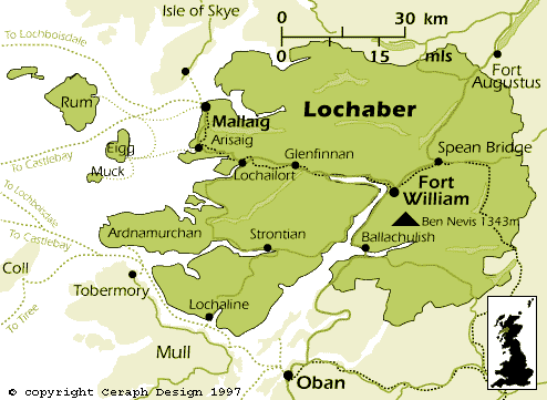Lochaber Scottish Highlands Explorer Lochaber