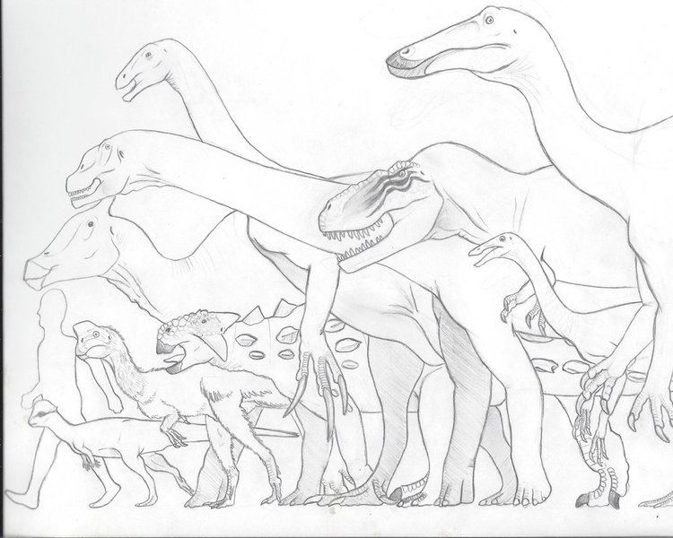 Nemegt Formation Cretaceous Mongolia Nemegt Formation by EliTheDinoGuy on DeviantArt