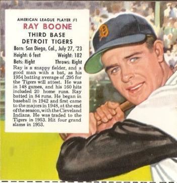 Ray Boone The Trading Card Database Ray Boone Gallery
