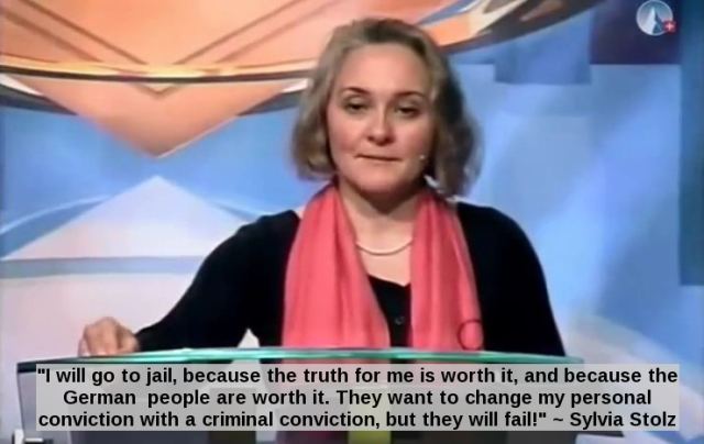 Sylvia Stolz Sylvia Stolz The Reality of Freedom of Expression