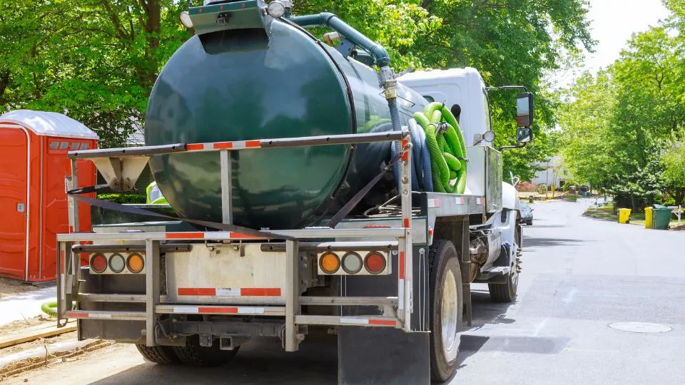 Operator10 septic hauling setup