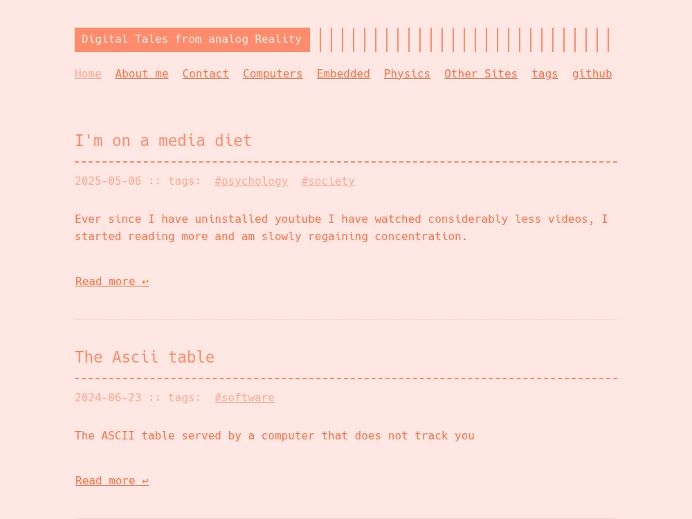 screenshot of radiation.systems