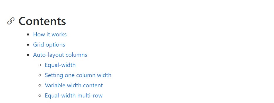 Bootstrap columns  authoritative  records