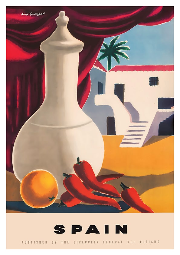 6313.Spain Travel Poster product Spain Travel Poster product