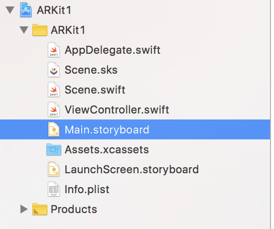 ARKit AllCode Project Components