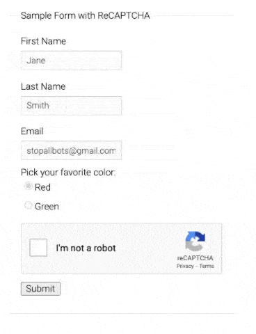Google reCAPTCHA