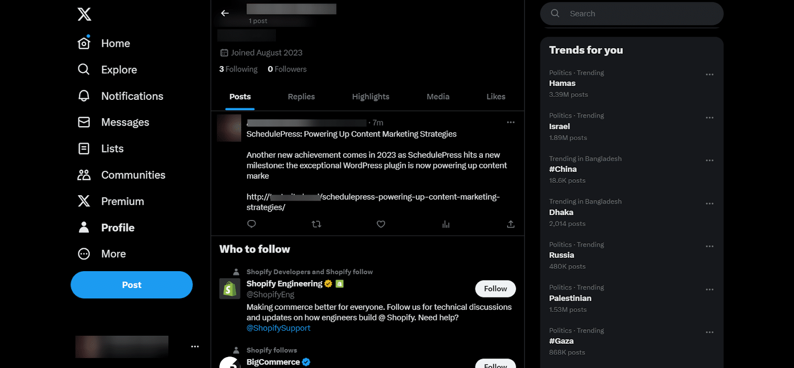 automatically tweet on X
