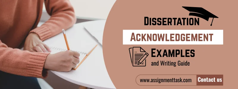 Dissertation Acknowledgement Examples