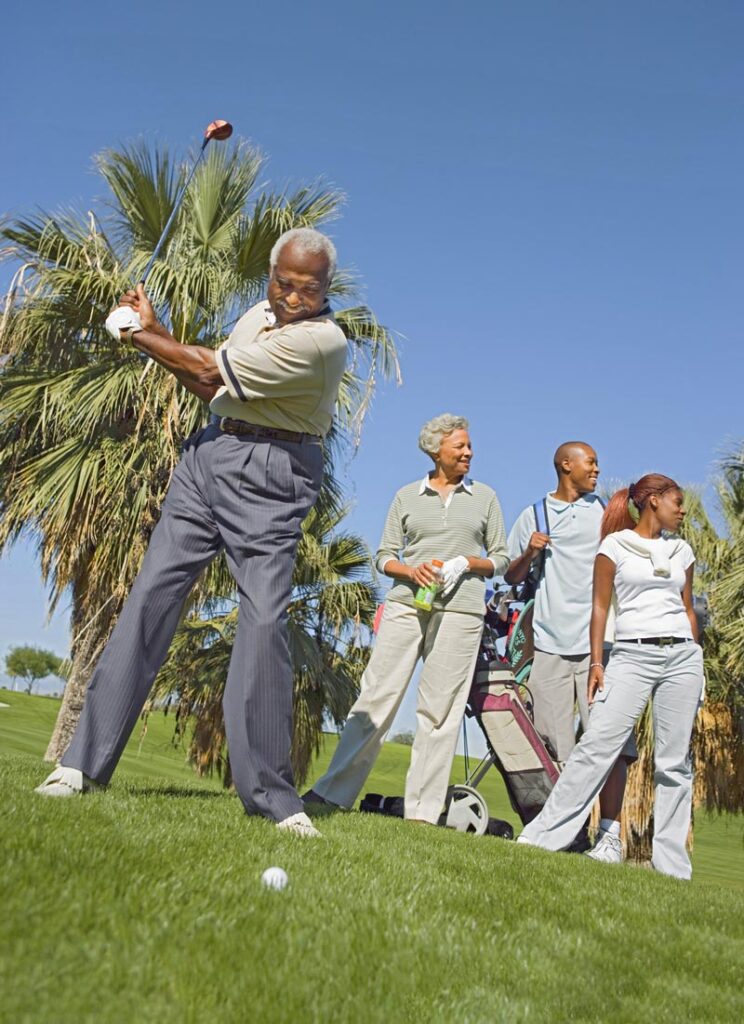 Golfing in Tampa Bay