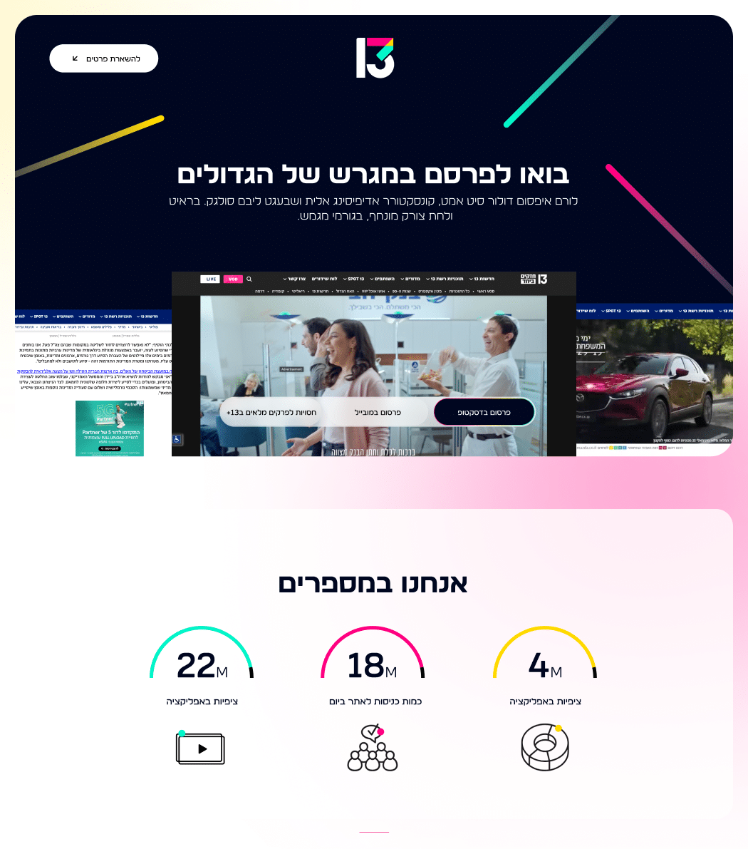 Reshet 13 News