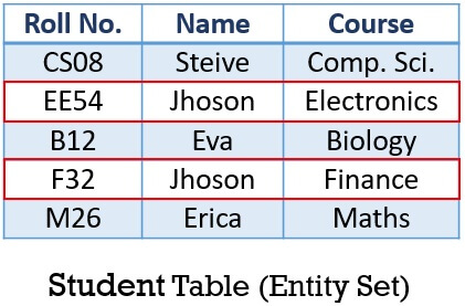 Entity Set