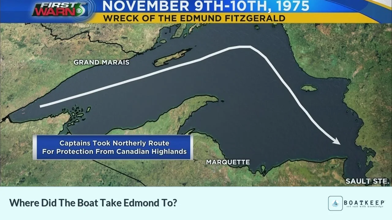 Where Did The Boat Take Edmond To?