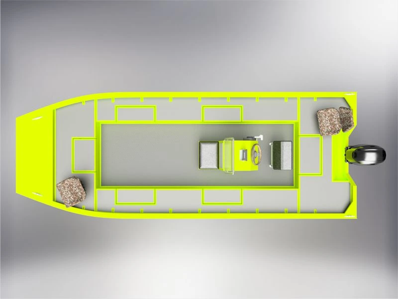 2070 Aluminum Jon Boat Plans with console