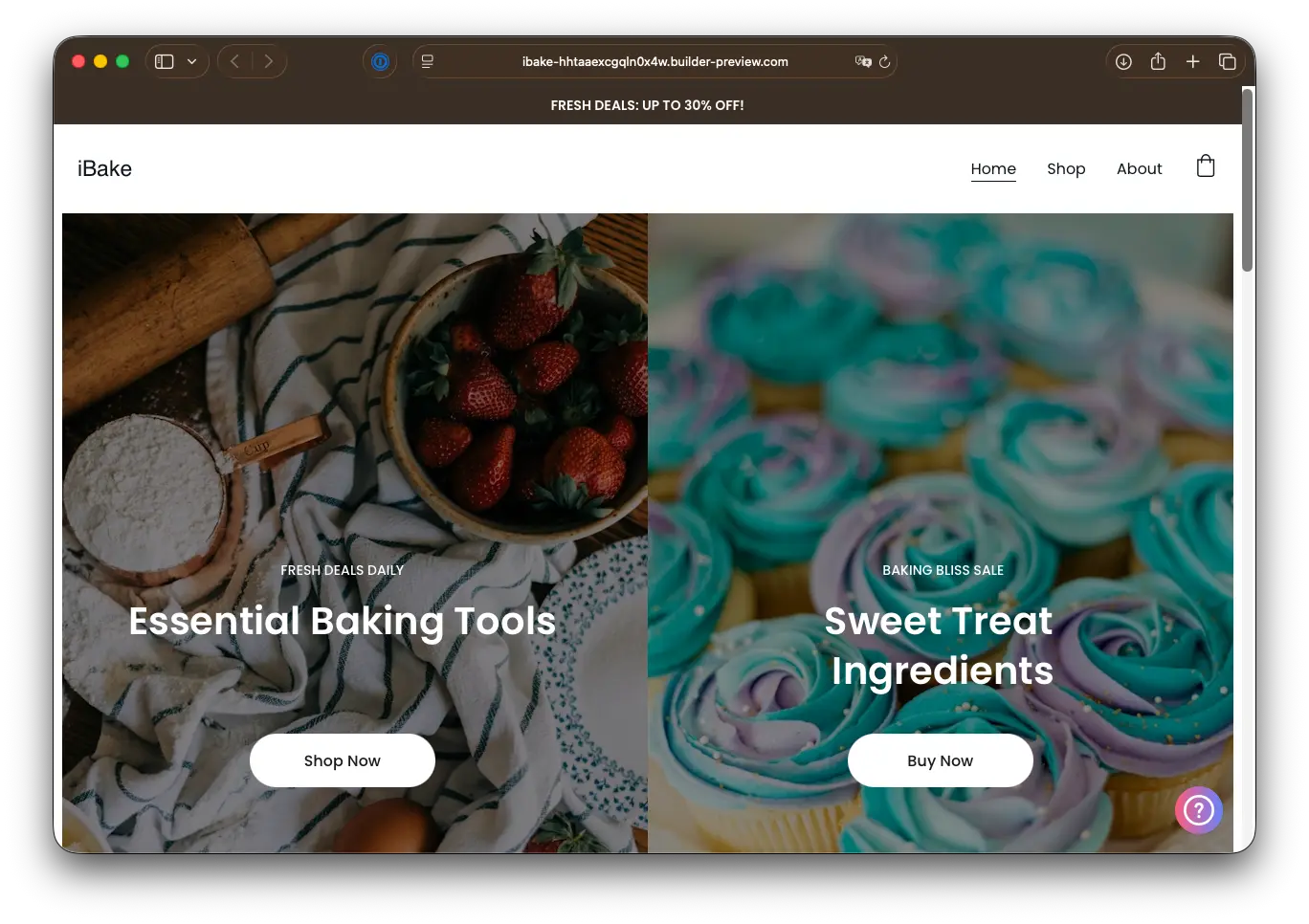 Boei widget installed on Hostinger