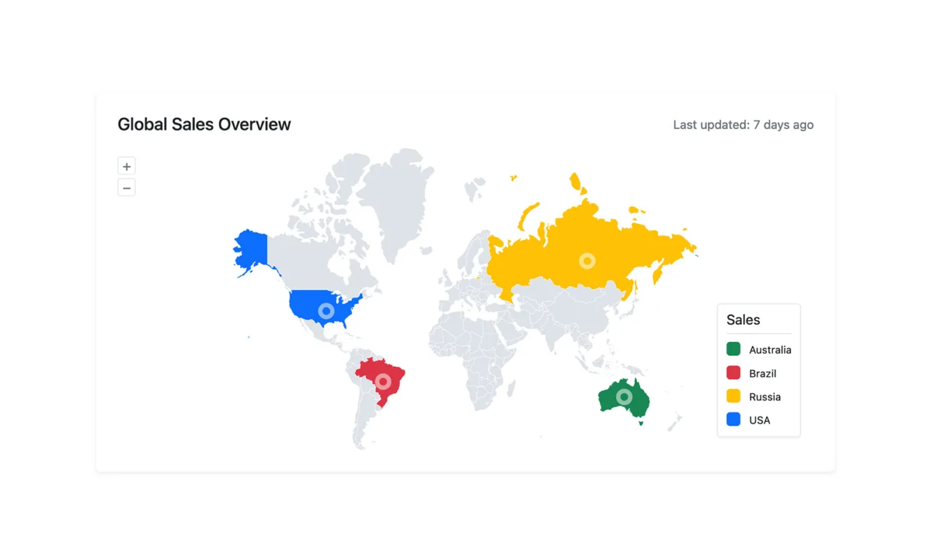 Bootstrap Vector Map