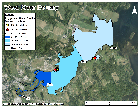 Estuary Area Breakdown Maps with Sample Locations