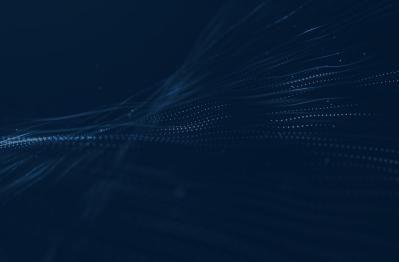 Background Image of wave of data