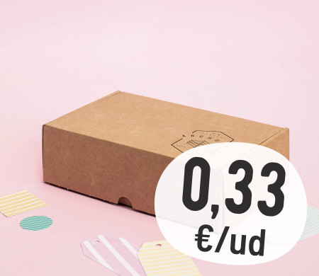 Durable self-assembly shipping box | Microflute cardboard