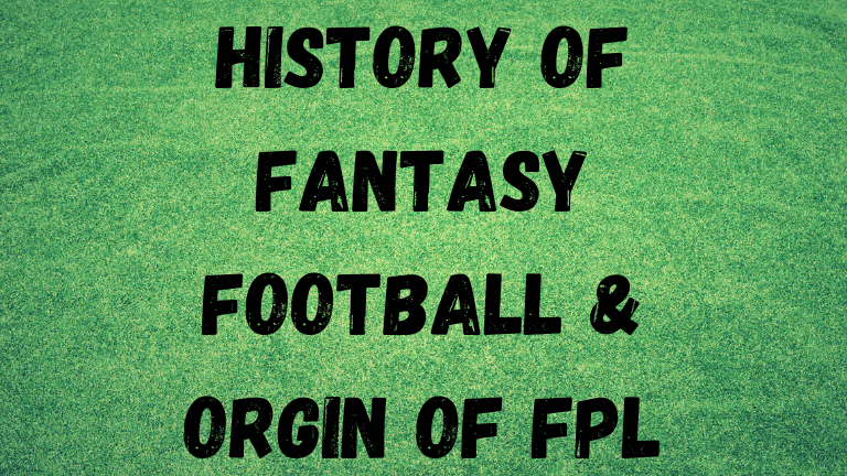 FPL and Fantasy Football History