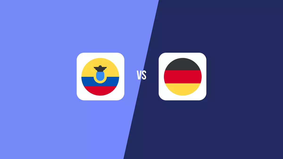 Ecuador vs Alemania: Pronóstico, Cuotas y Apuestas - Mundial