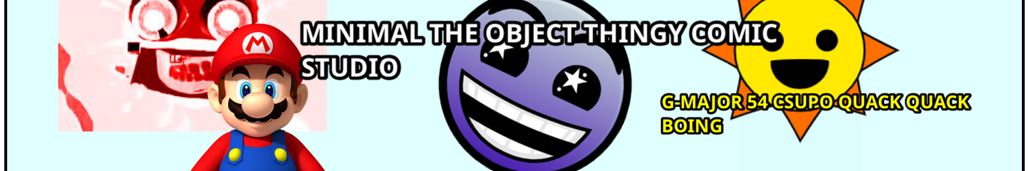 Minimal The Object Thingy Comic Studio