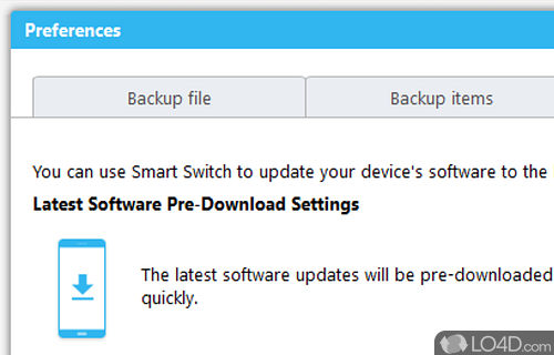 Complete transfers using a USB cable or Wi-Fi - Screenshot of Samsung Smart Switch Complete transfers using a USB cable or Wi-Fi - Screenshot of Samsung Smart Switch