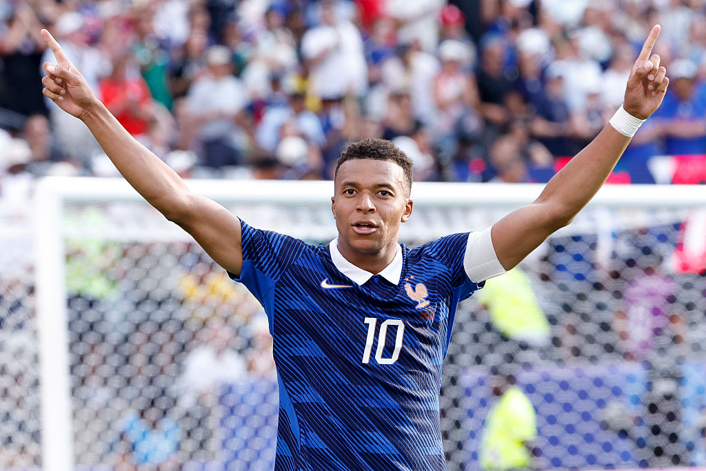 Kylian Mbappe in action at the 2026 World Cup