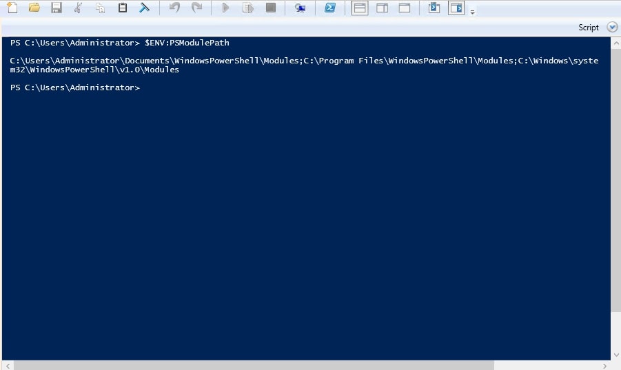 powershell install path