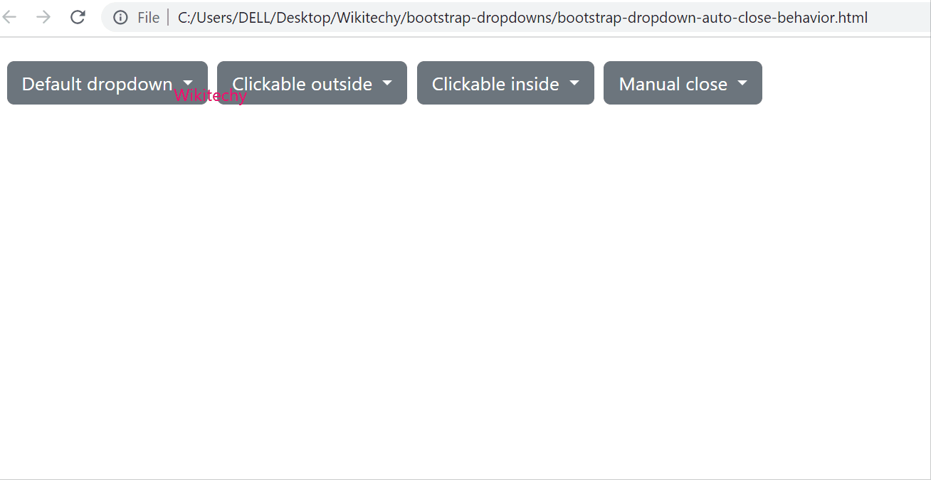 bootstrap-dropdown-autoclose