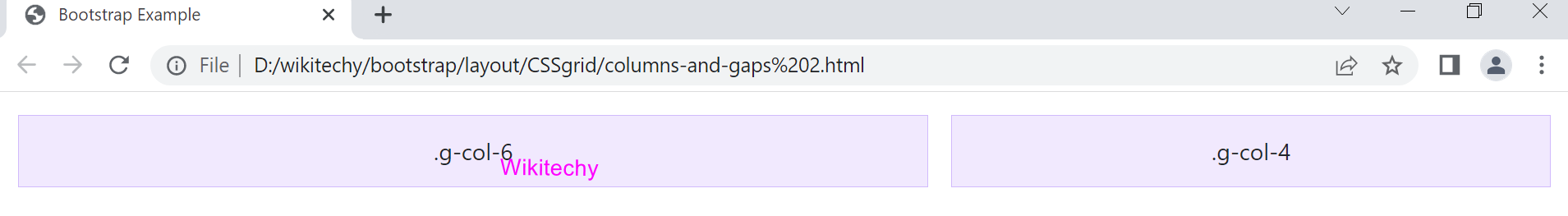 bootstrap-grid-gap-between-columns