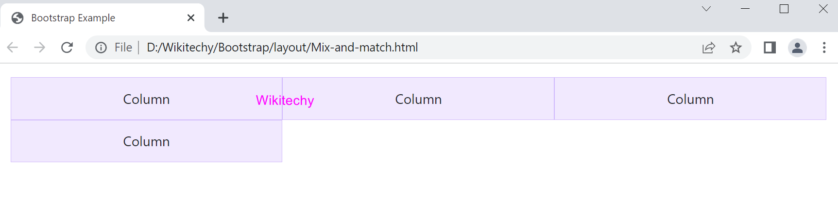 bootstrap-grid-row-and-column